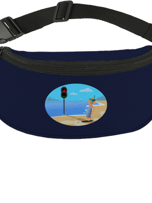 Biztonságos úszás övtáska French Navy