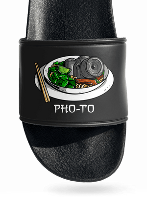 Pho-to papucs Black