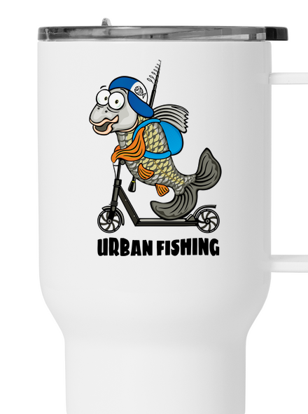 Urban fishing termosz bögre White