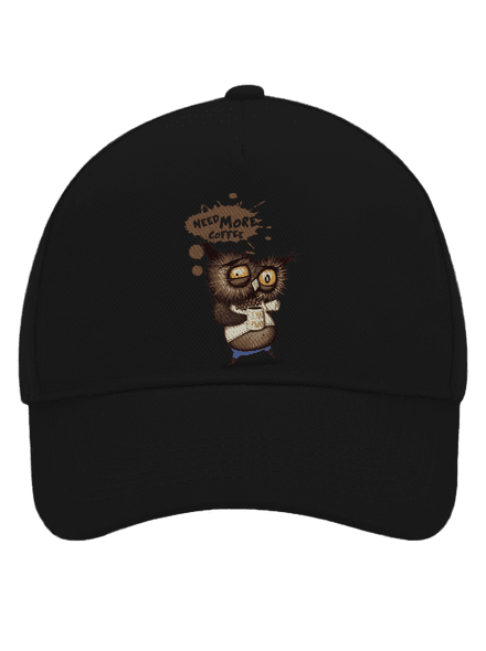 I need more coffee baseballsapka Black