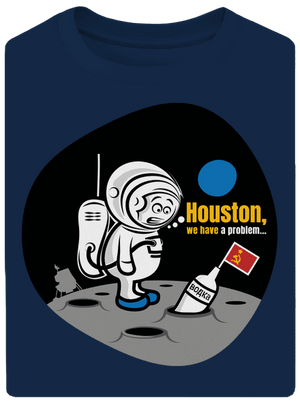  unisex túlméretezett póló Midnight Blue