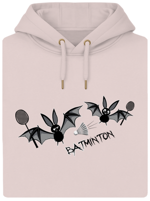 Batminton unisex prémium pulóver Rose Chalk