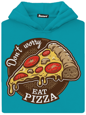 Pizza gyerek kenguruzsebes pulóver Hawaiian Blue