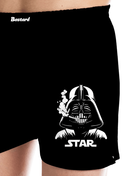 Darth Star férfi alsó nadrág Black