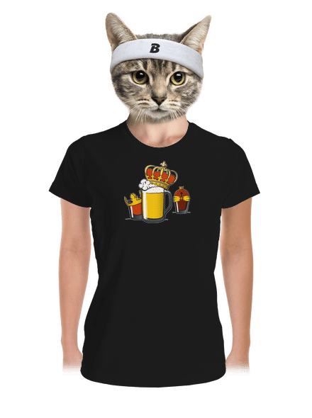 Három Királyok női sportpóló Black