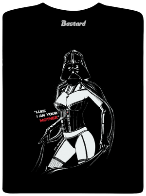 Mrs. Vader gyerek póló Black