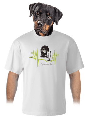 unisex túlméretezett póló