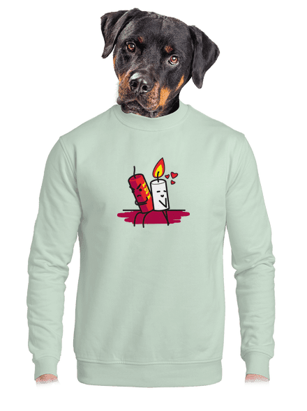 TNT unisex crewneck Blush Mint