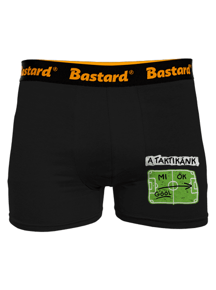 A futballtaktikánk boxeralsó Black