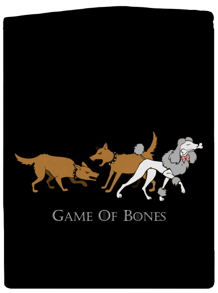 Game of Bones cipzáras női pulóver Black