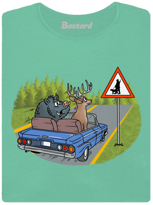 Vadász prémium női póló Mint Mal