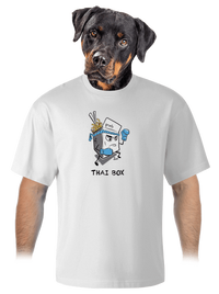 unisex túlméretezett póló