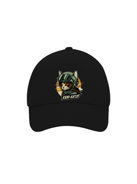 Kami-Katze baseballsapka Black