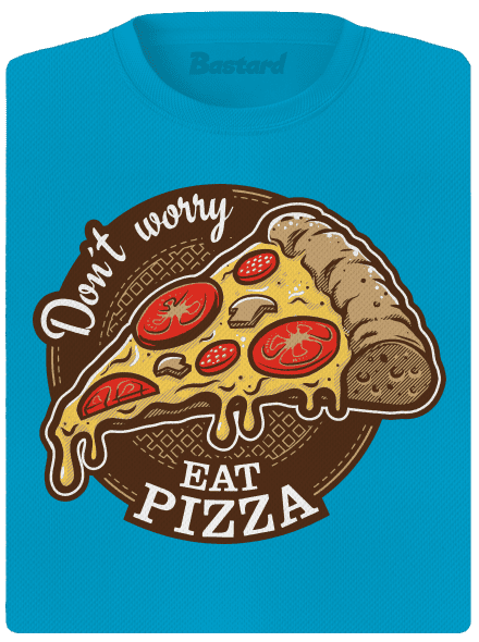 Pizza női sportpóló Blue Atol