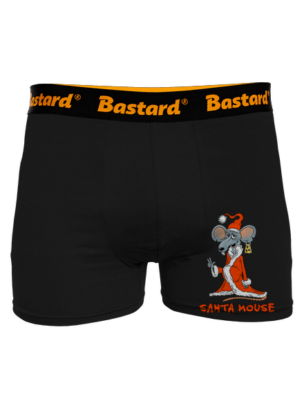 Santa mouse boxeralsó Black