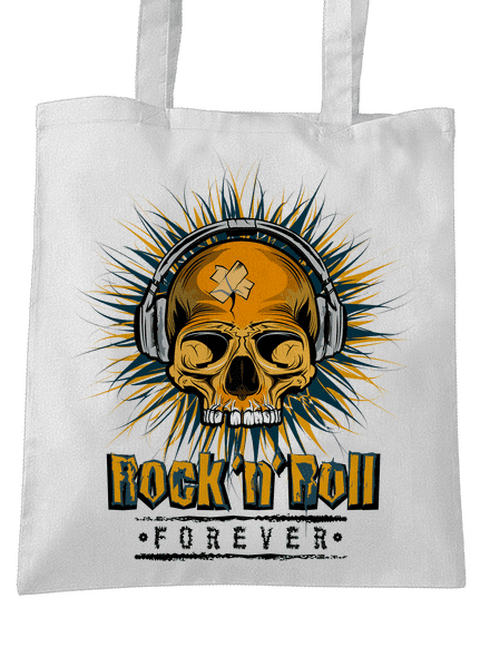 Rock'n'Roll forever táska White