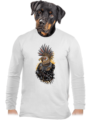 férfi hosszú ujjú póló