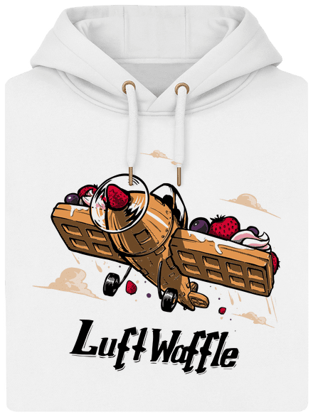 Luftwaffle unisex prémium pulóver Snowwhite