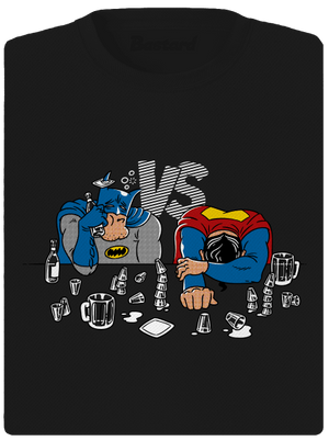 A szuperhősök harca női sportpóló Black