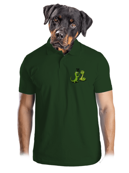 High Five férfi pólóingek Bottle Green Mal