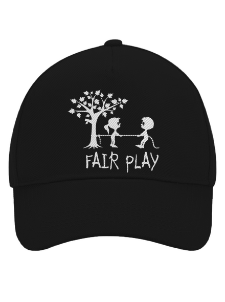 Fair play baseballsapka Black