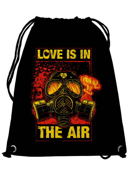 Love is in the air hátizsák Black