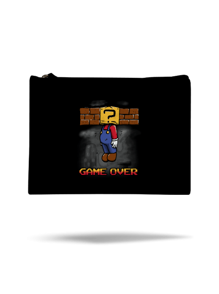 Game over kis táska Black