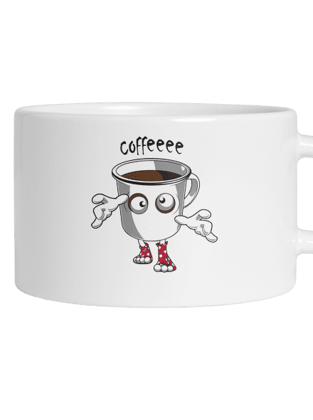 Zombie coffee macaron bögre White