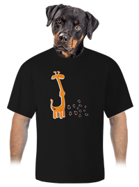 unisex túlméretezett póló