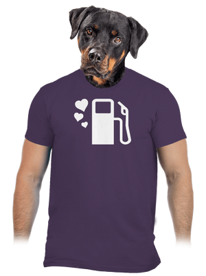 Tele kérem férfi póló Urban Purple