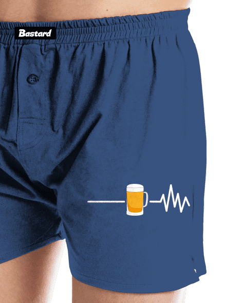 Beer help férfi alsó nadrág Blue