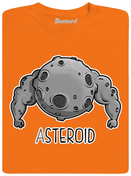 Asteroid férfi póló Orange