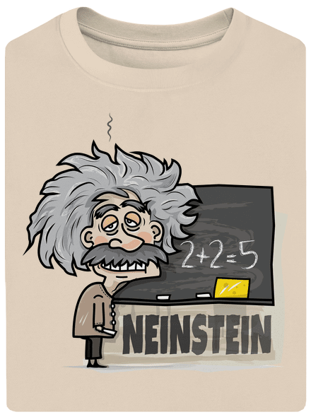 Neinstein unisex túlméretezett póló Almond