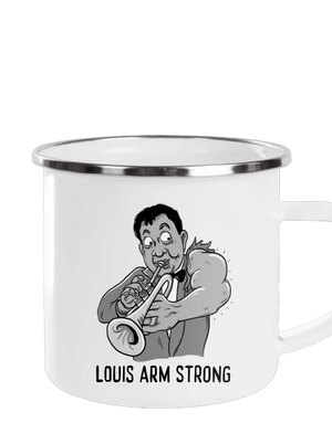 Louis Armstrong pléhbögre White