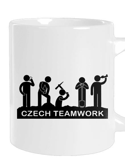 Czech Teamwork nagy bögre White