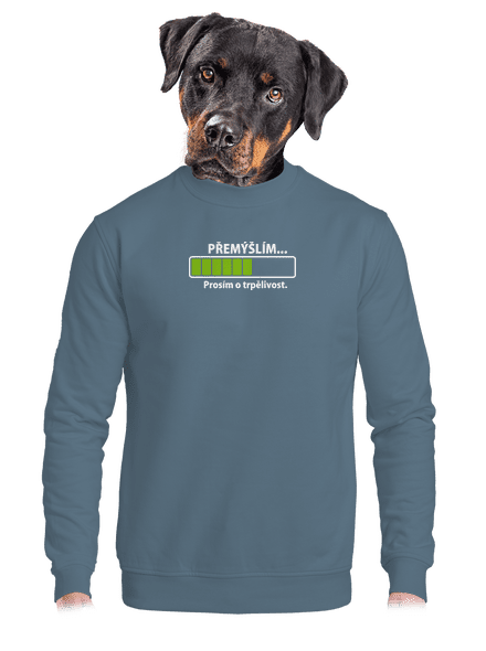 Gondolkodom unisex crewneck Nordic Blue