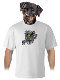 unisex túlméretezett póló