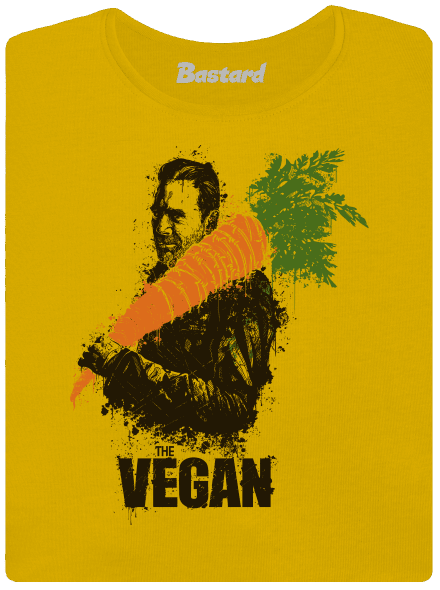 Vegán női póló Yellow