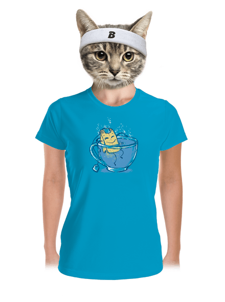 Lazítás női sportpóló Blue Atol