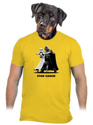 Star dance férfi póló Gold