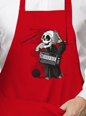 Nem én tettem kötény Red