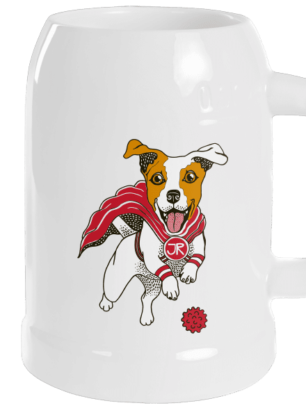 Jack Russell söröskorsó White