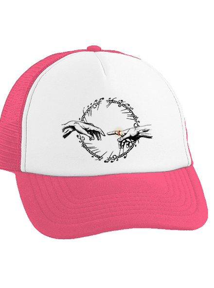 God of ring teherautós sapka Fluorescent Pink cap