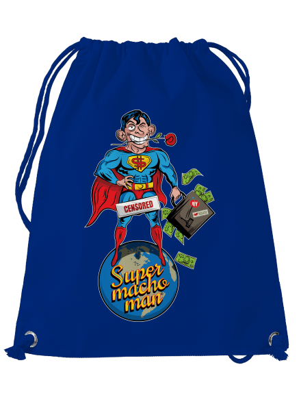 Supermachoman hátizsák Royal Blue Mal