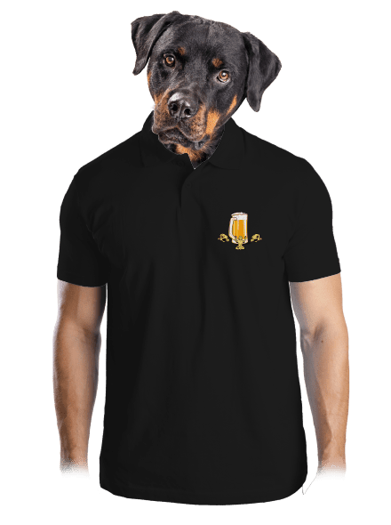 A sör istene férfi pólóingek Black