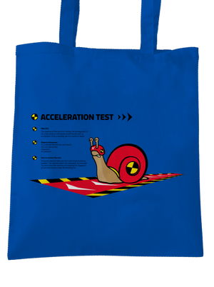 Snail test táska Bright Royal