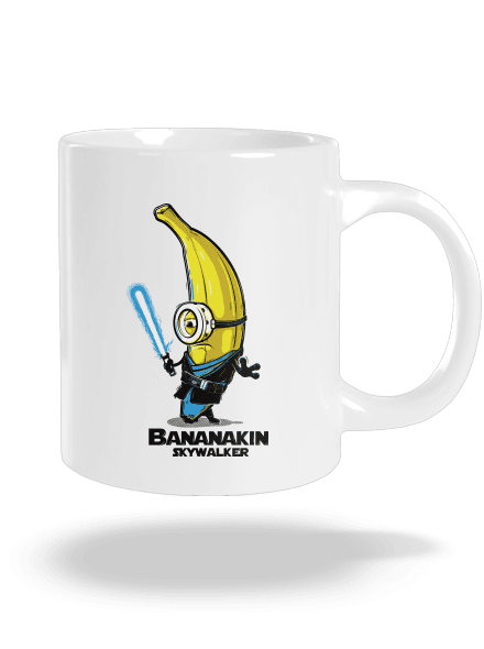 Bananakin Skywalker nagy bögre White