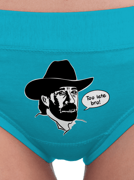 Too late bro női bugyik Turquoise