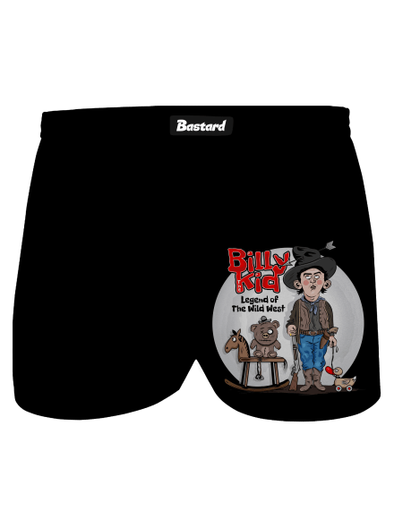 Billy The Kid férfi alsó nadrág Black