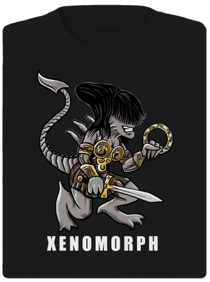 Xenomorph női sportpóló Black